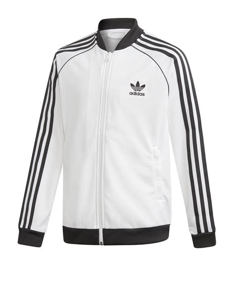 adidas sweatshirt jacke weiß